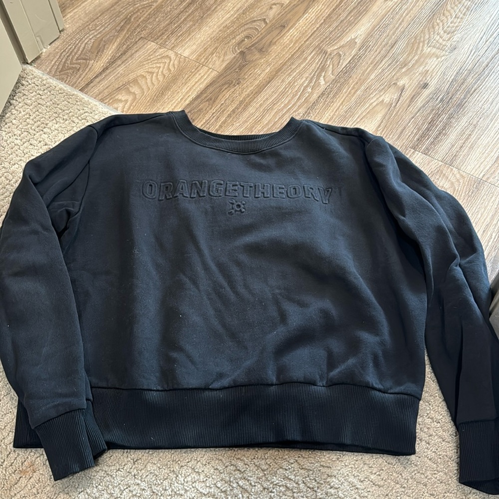 Orange theory crew neck